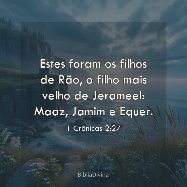 1 Crônicas 2:27