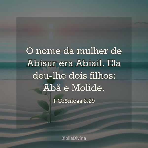 1 Crônicas 2:29