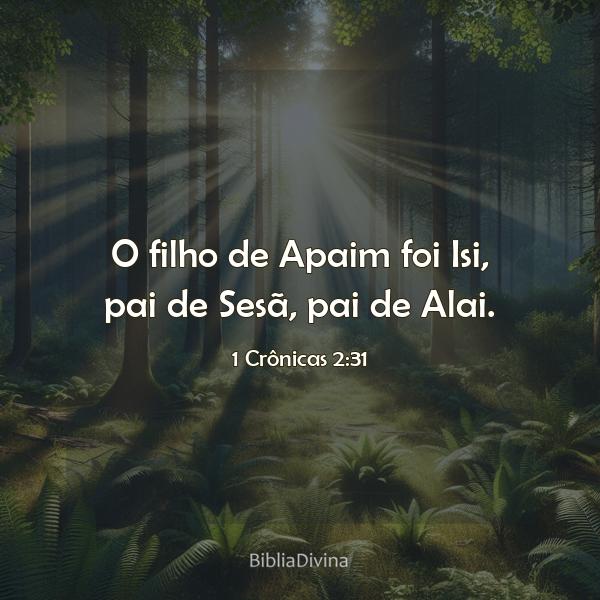 1 Crônicas 2:31