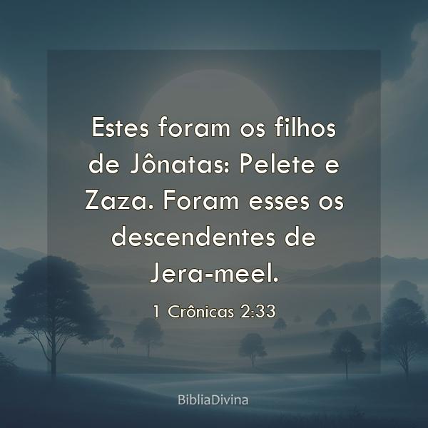 1 Crônicas 2:33