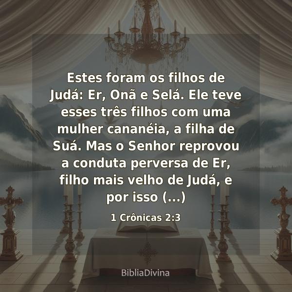 1 Crônicas 2:3