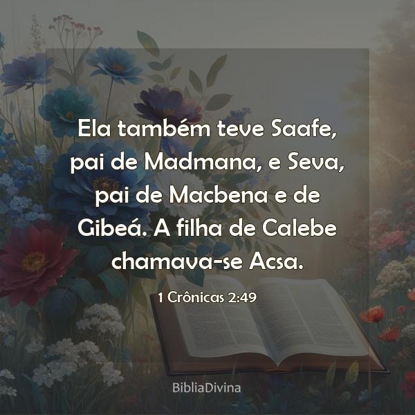 1 Crônicas 2:49