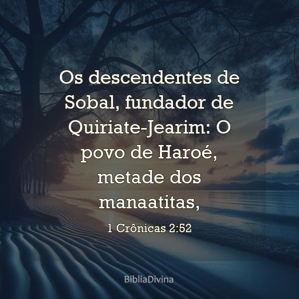 1 Crônicas 2:52