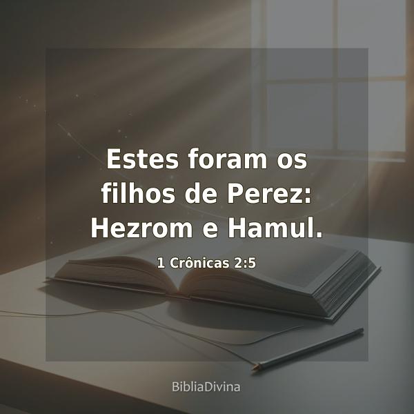 1 Crônicas 2:5