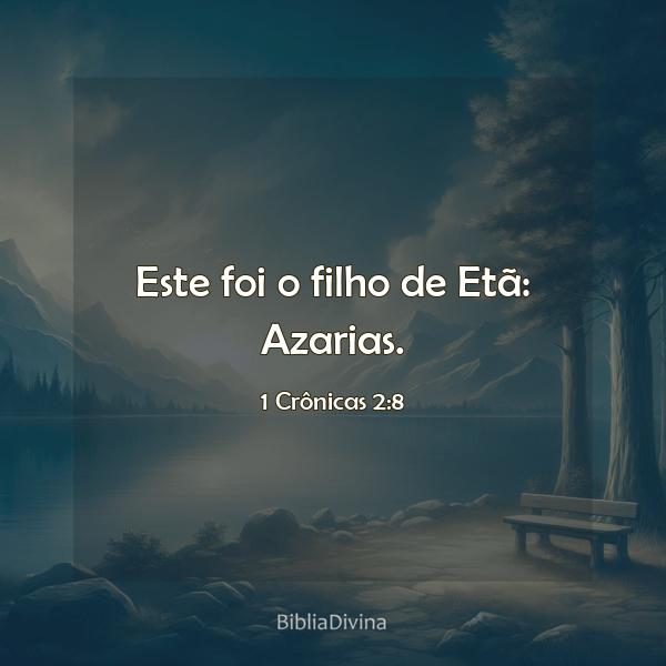 1 Crônicas 2:8