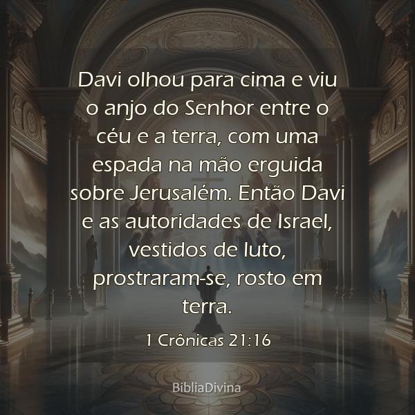 1 Crônicas 21:16