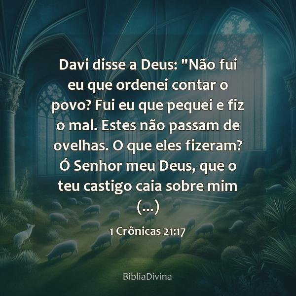 1 Crônicas 21:17