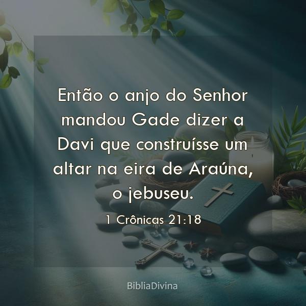 1 Crônicas 21:18