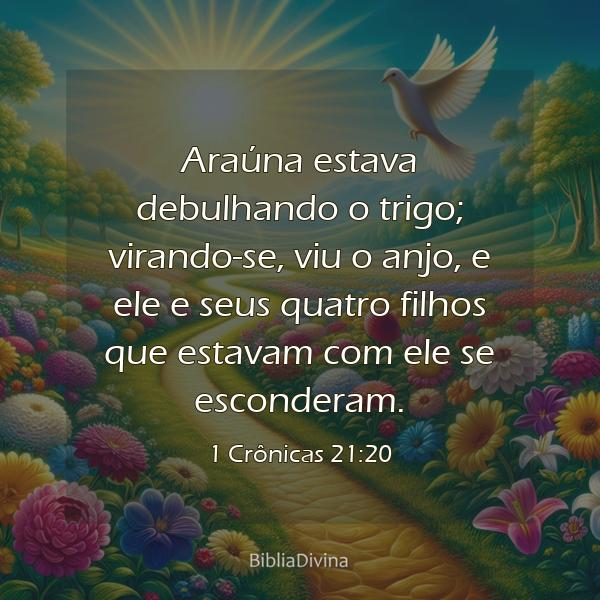 1 Crônicas 21:20