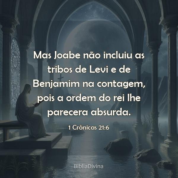 1 Crônicas 21:6