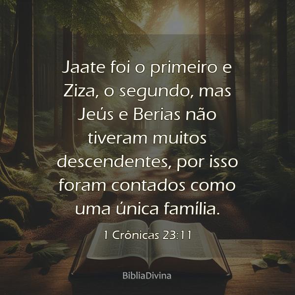 1 Crônicas 23:11