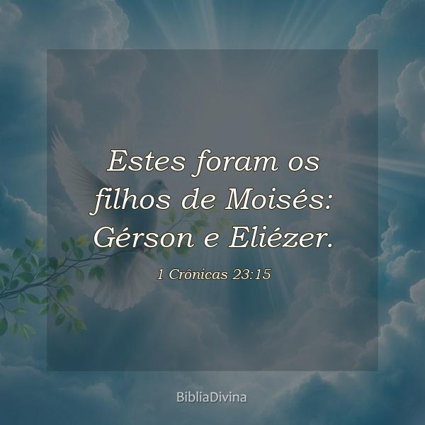 1 Crônicas 23:15