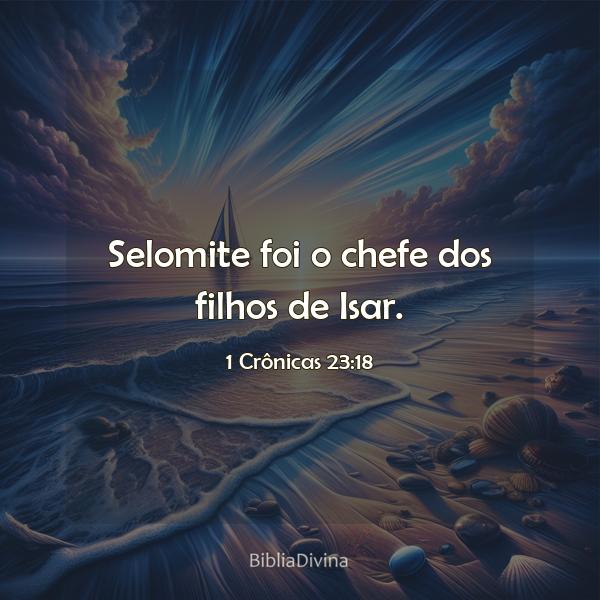 1 Crônicas 23:18