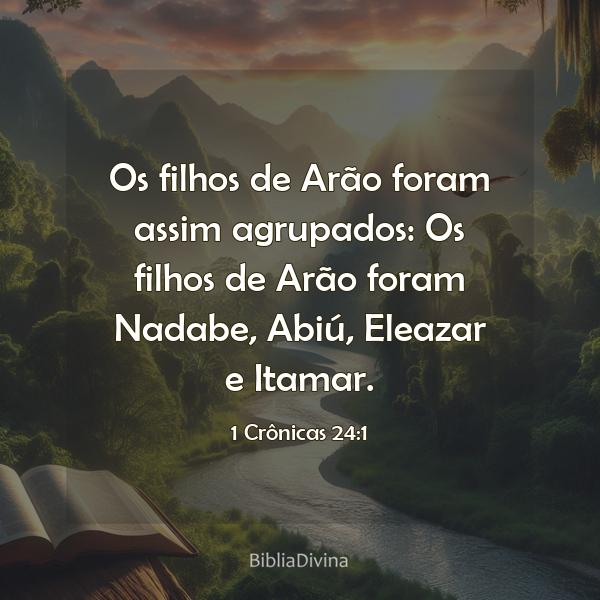 1 Crônicas 24:1