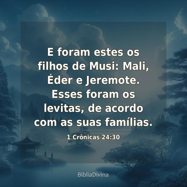 1 Crônicas 24:30