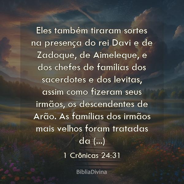 1 Crônicas 24:31