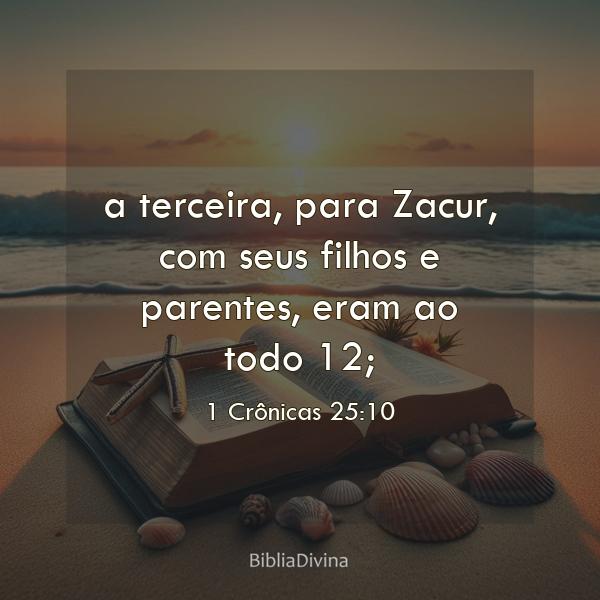 1 Crônicas 25:10