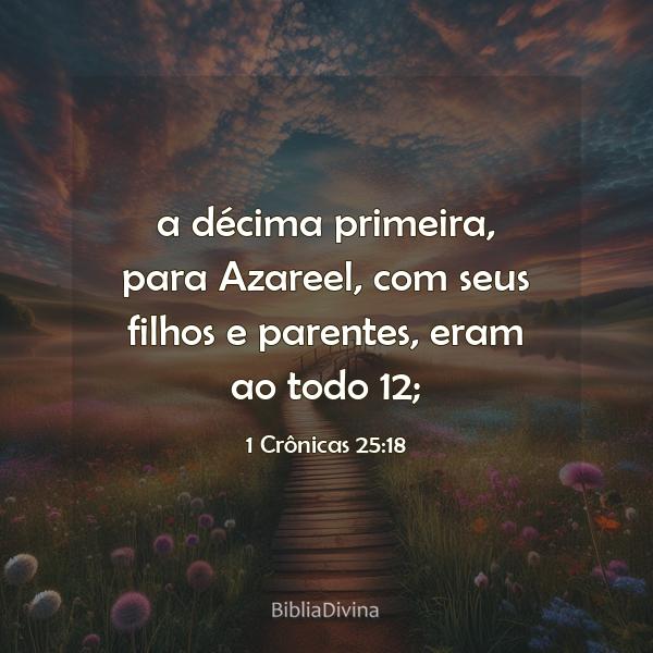 1 Crônicas 25:18