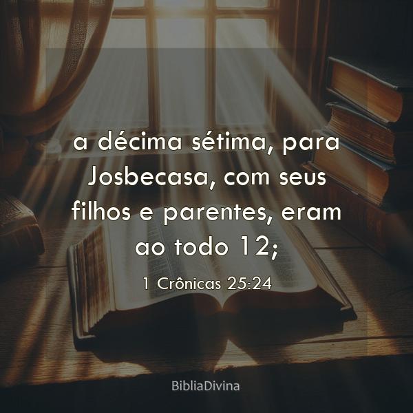 1 Crônicas 25:24