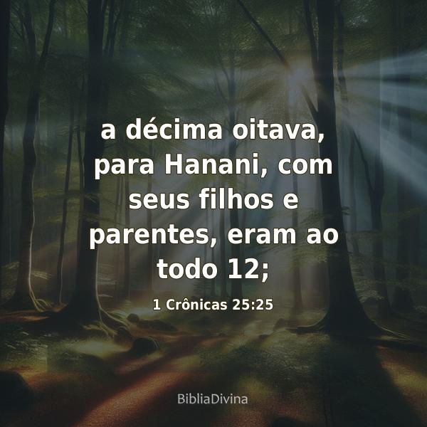 1 Crônicas 25:25