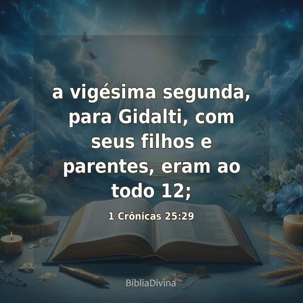 1 Crônicas 25:29