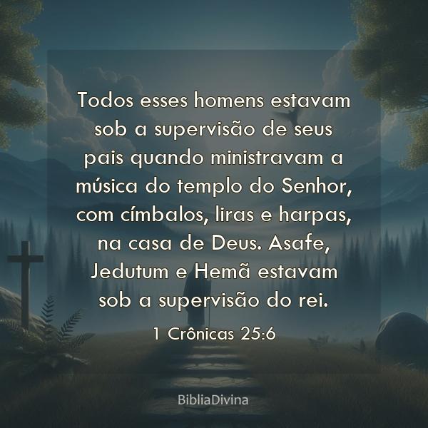 1 Crônicas 25:6