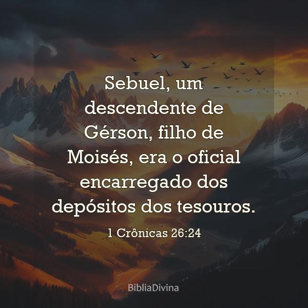 1 Crônicas 26:24