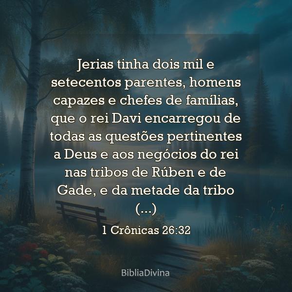 1 Crônicas 26:32