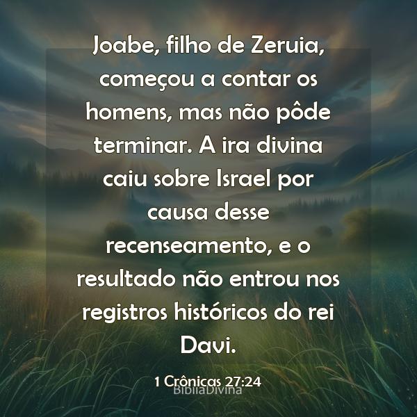 1 Crônicas 27:24