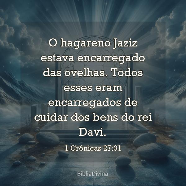 1 Crônicas 27:31