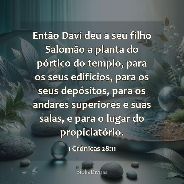 1 Crônicas 28:11