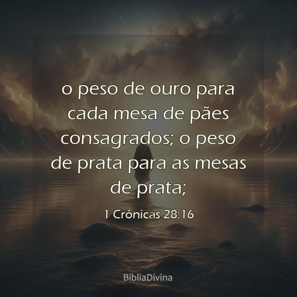 1 Crônicas 28:16