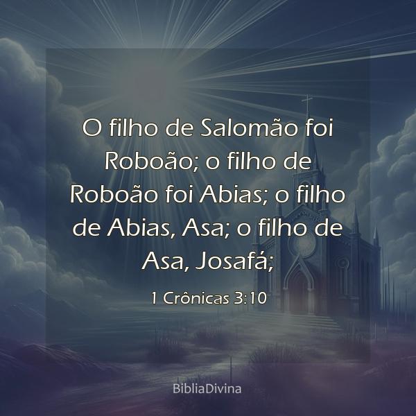 1 Crônicas 3:10