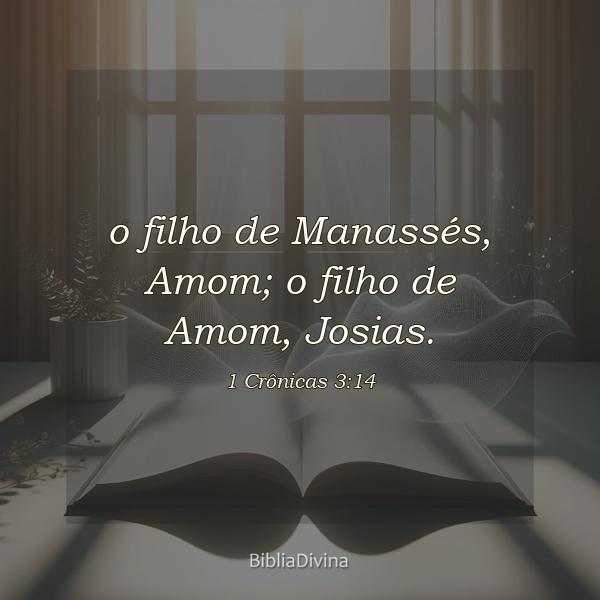 1 Crônicas 3:14