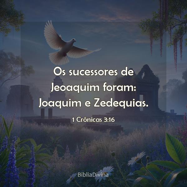 1 Crônicas 3:16