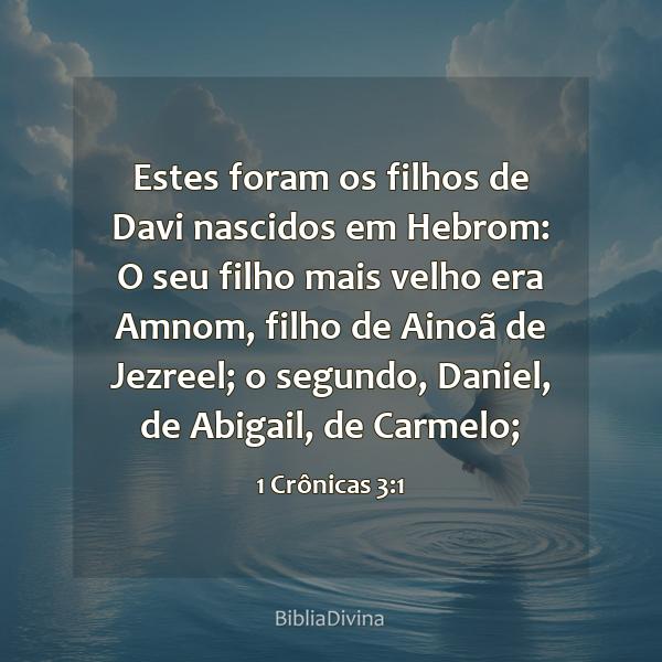 1 Crônicas 3:1