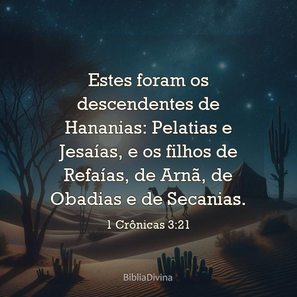 1 Crônicas 3:21