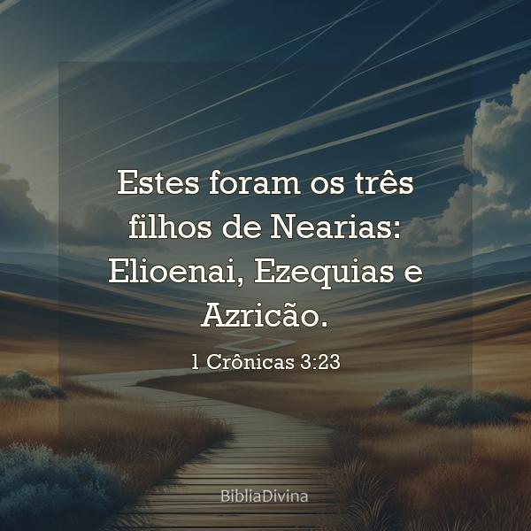 1 Crônicas 3:23