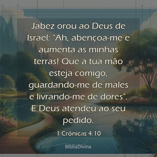 1 Crônicas 4:10