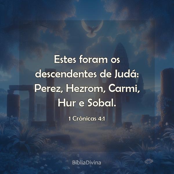 1 Crônicas 4:1