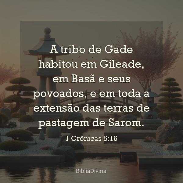 1 Crônicas 5:16