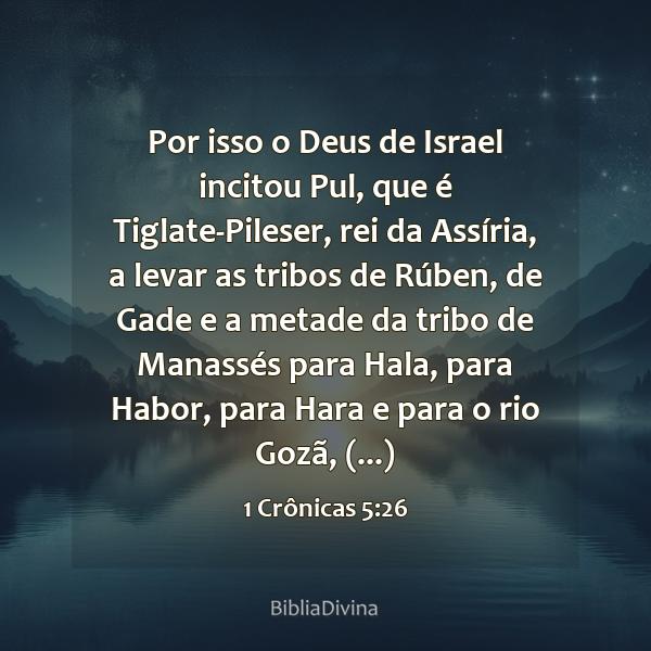 1 Crônicas 5:26