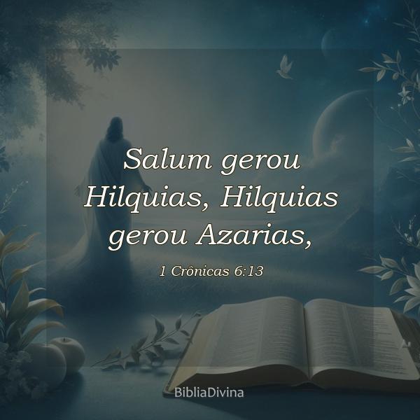 1 Crônicas 6:13