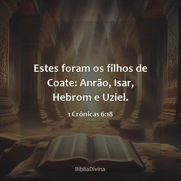 1 Crônicas 6:18