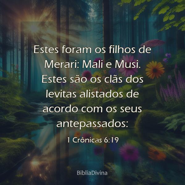 1 Crônicas 6:19