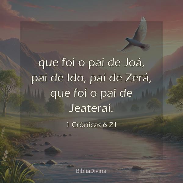 1 Crônicas 6:21