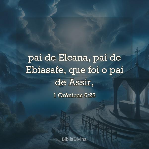 1 Crônicas 6:23