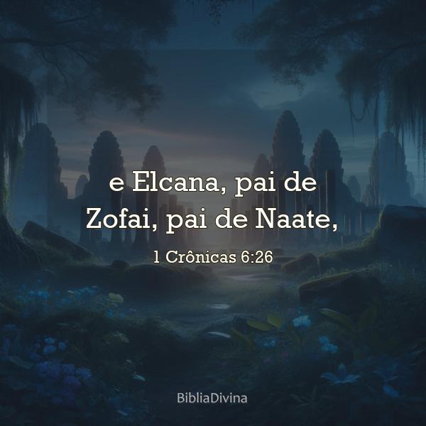 1 Crônicas 6:26