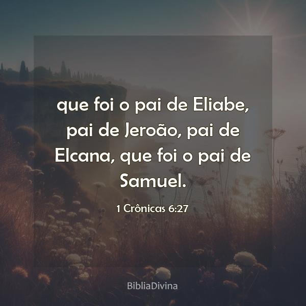 1 Crônicas 6:27