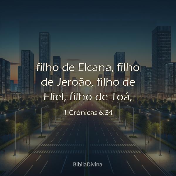 1 Crônicas 6:34